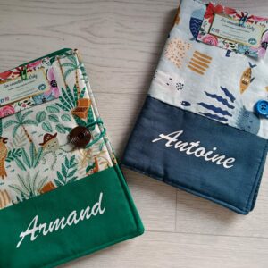 Protège carnet de santé molletonné