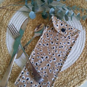 Pochette à couverts imperméable