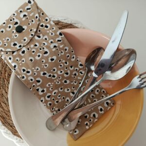 Pochette à couverts imperméable