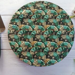 🍽️ Charlotte plat à tarte XL en Coton Enduit